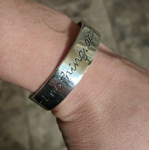 Rustic Cuff- Expect nothing.